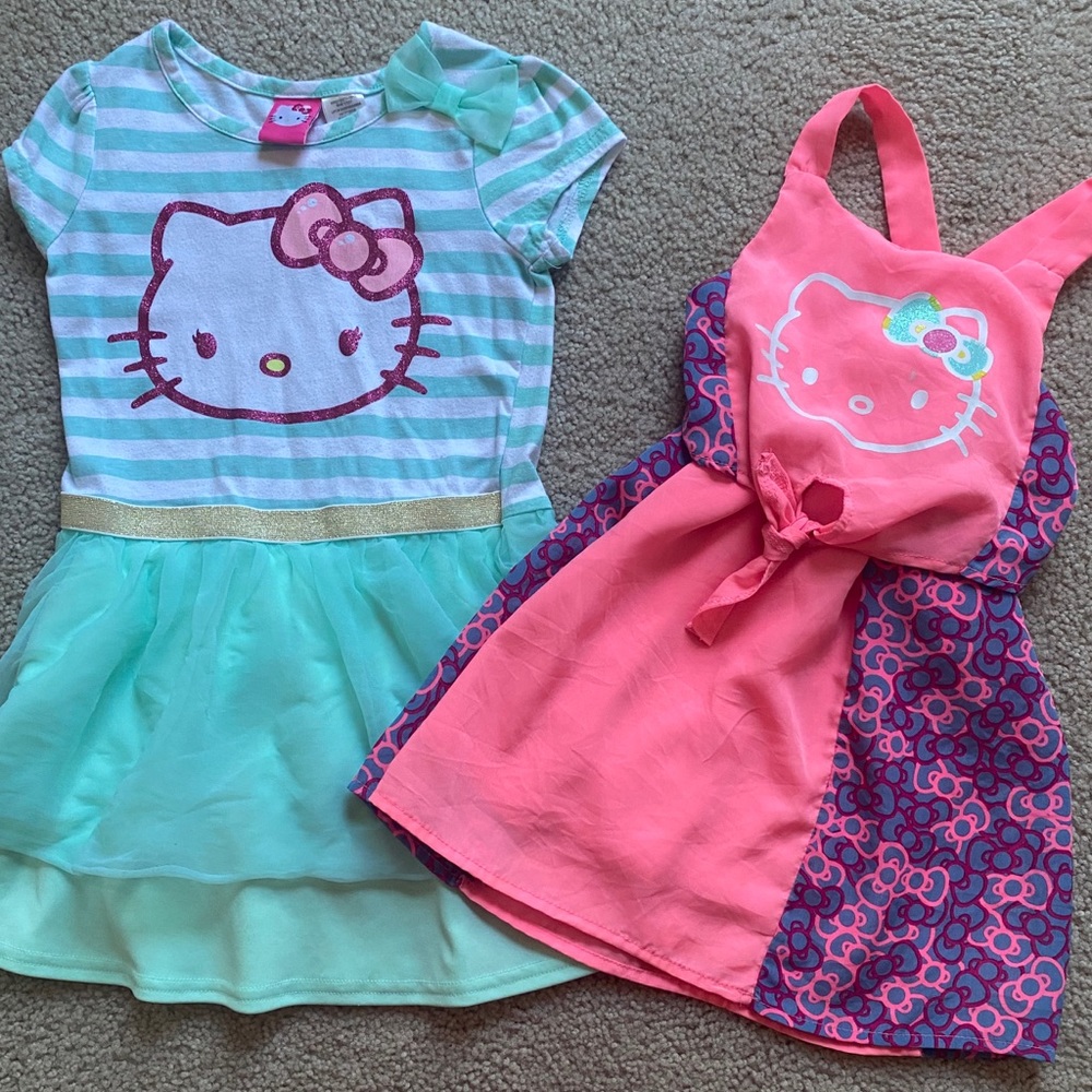 Hello Kitty toddler dress bundle